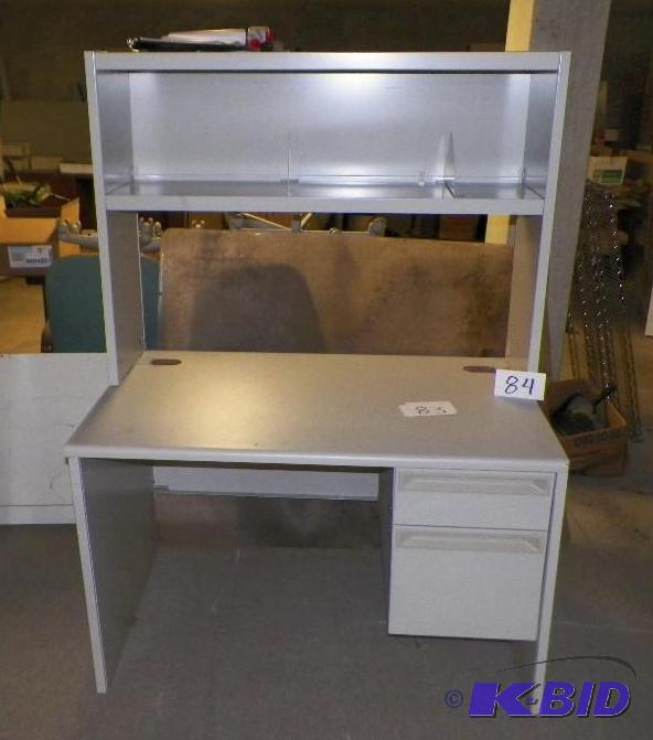 lot 84 image: 48 inch metal desk