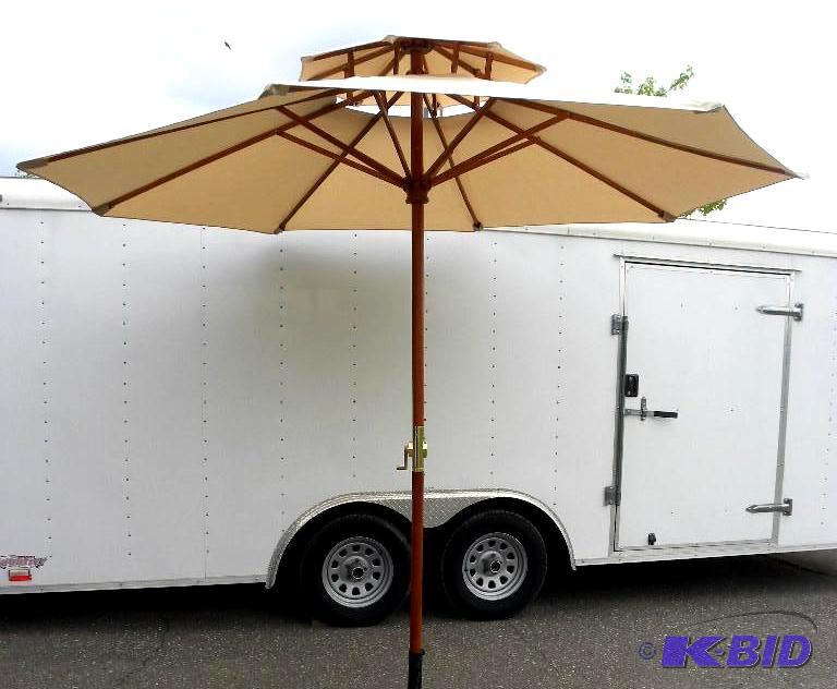 10-ft Market Umbrella, khaki, 1 78...