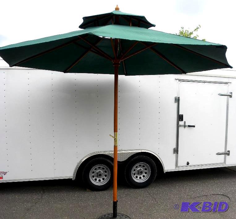 10-ft Market Umbrella, hunter green...