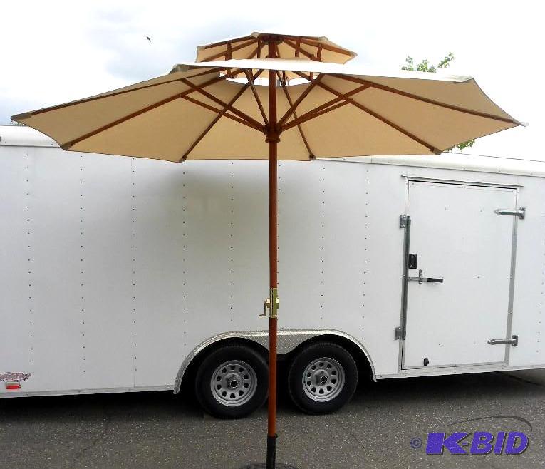 10-ft Market Umbrella, khaki, 1 78...