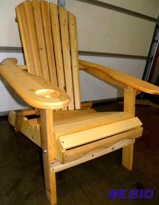 Adirondack Chair, hand-stained, slo...