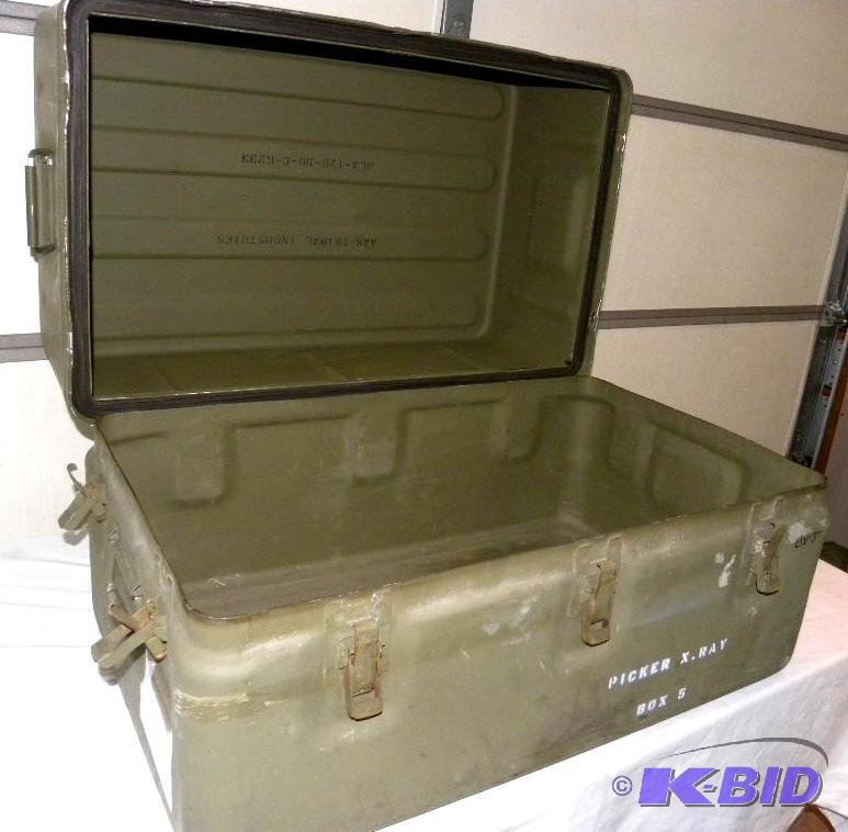 U.S. Military XL Medical Chest, alu...
