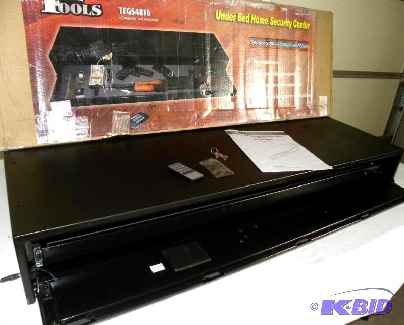 Under Bed Security System, slim rem...