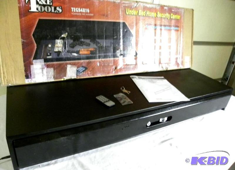 Under Bed Security System, slim rem...