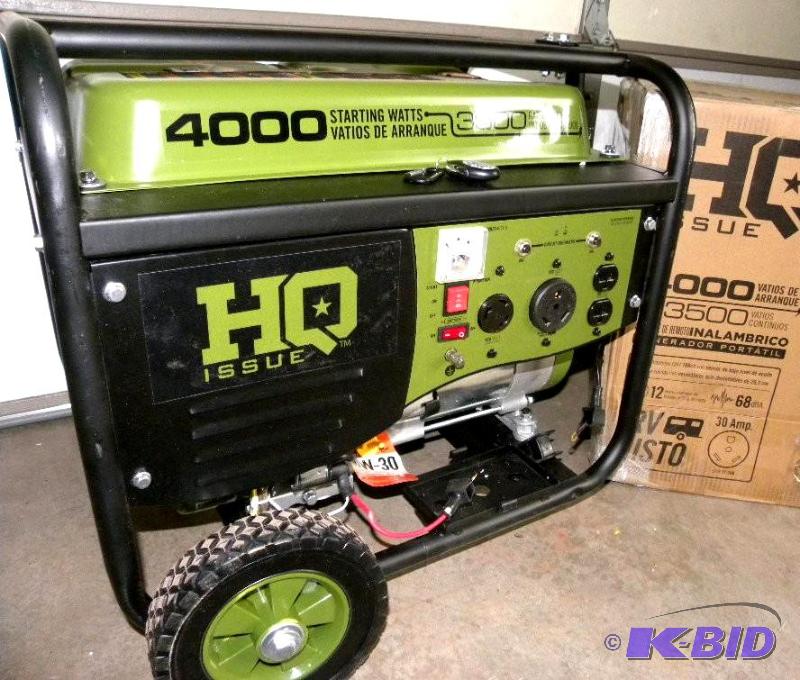 HQ ISSUE 4000W Peak Generator with ...