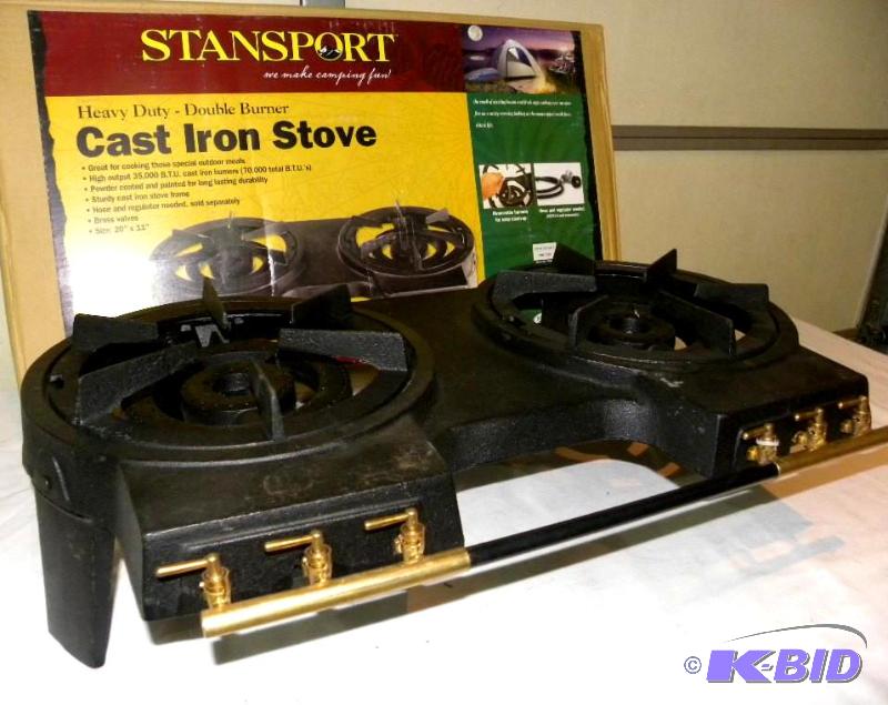 StanSport Fat Boy 2-burner Cast Iro...