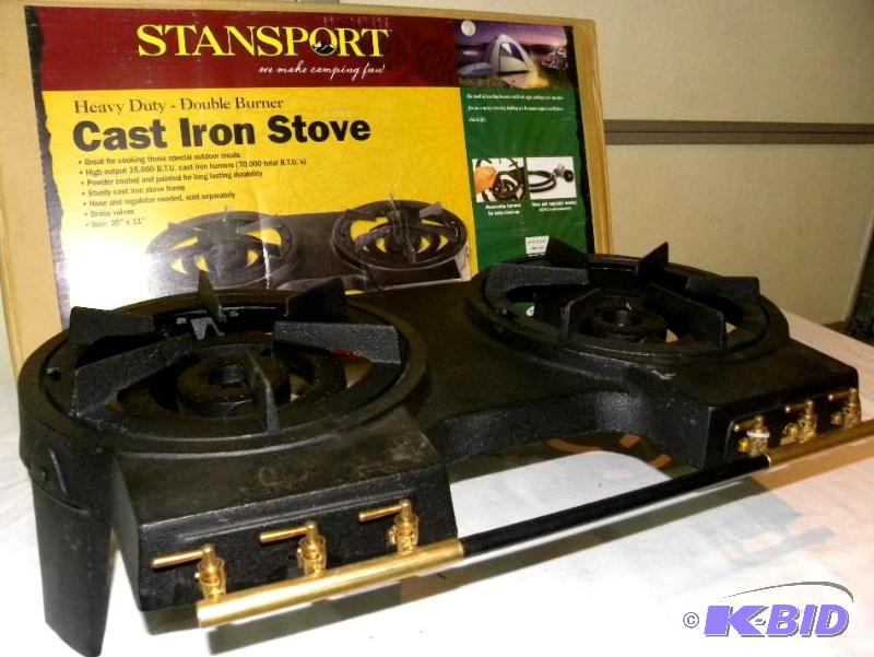 StanSport Fat Boy 2-burner Cast Iro...