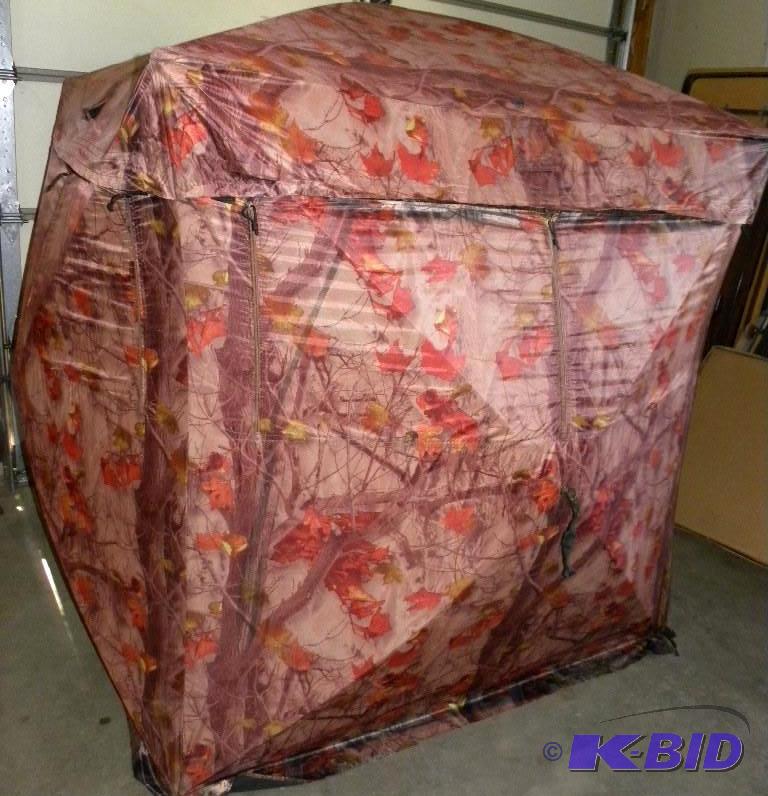 Five Hub Ground Blind, camo, scent ...