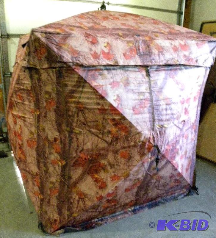 Five Hub Ground Blind, camo, scent ...