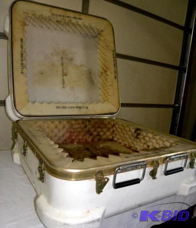 US Military Storage Box, foam lined...