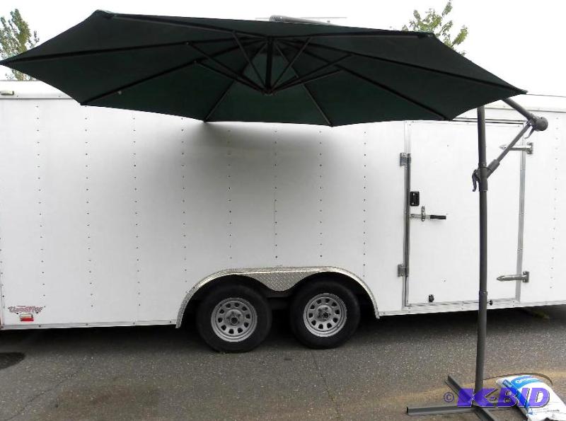 10 foot Cantilever Umbrella, green,...