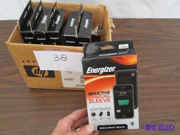 lot 38 image: Energizer Inductive Charging Sleeve...