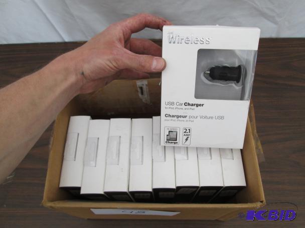 lot 48 image: Just Wireless USB car charger for i...