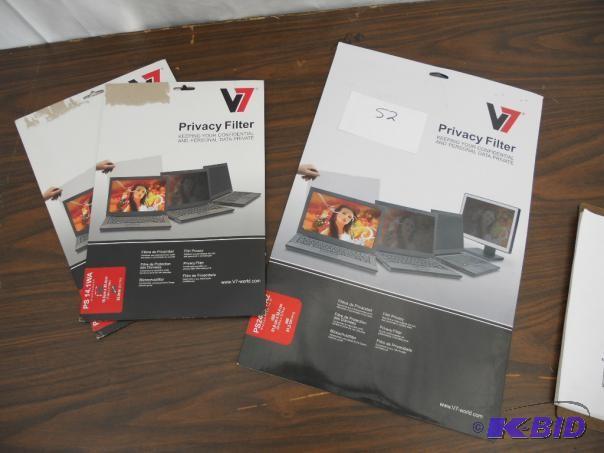 lot 52 image: Privacy Filter 2 pc. 7.48&quotx11....
