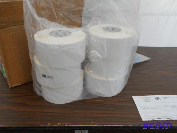 lot 72 image: 3.5" x 1" Labels. 5120 pe...