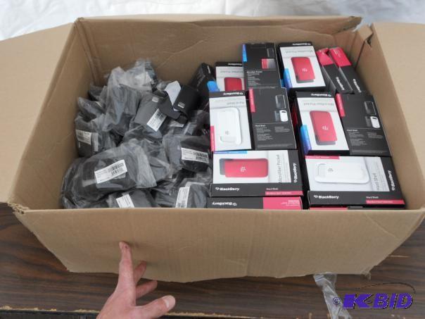 lot 75 image: Blackberry Hard shells, Microfiber ...