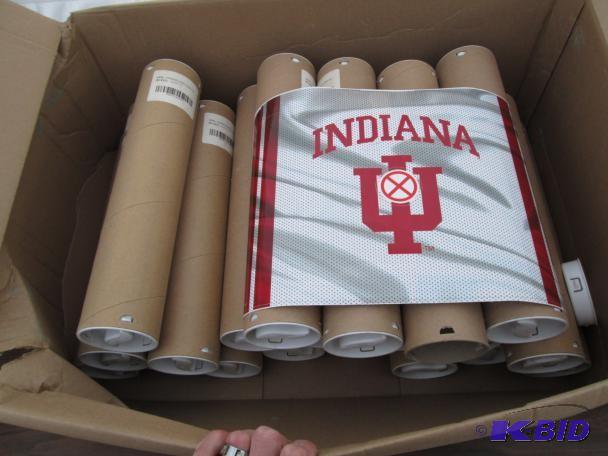 lot 94 image: Indiana University stickers. Look l...