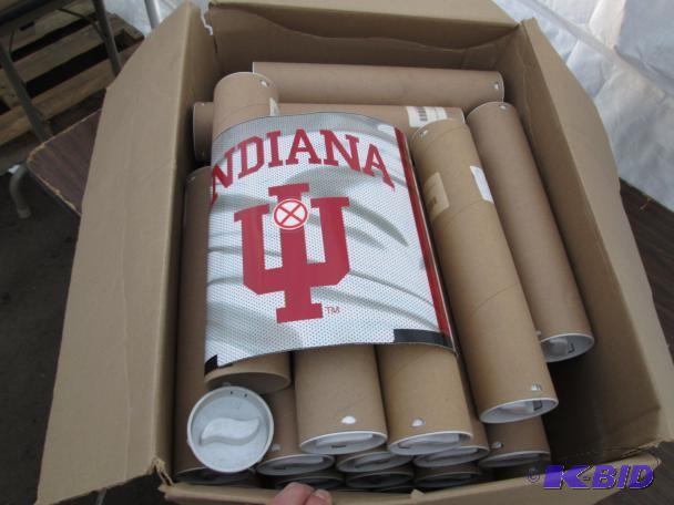 lot 95 image: Indiana University stickers. Look l...