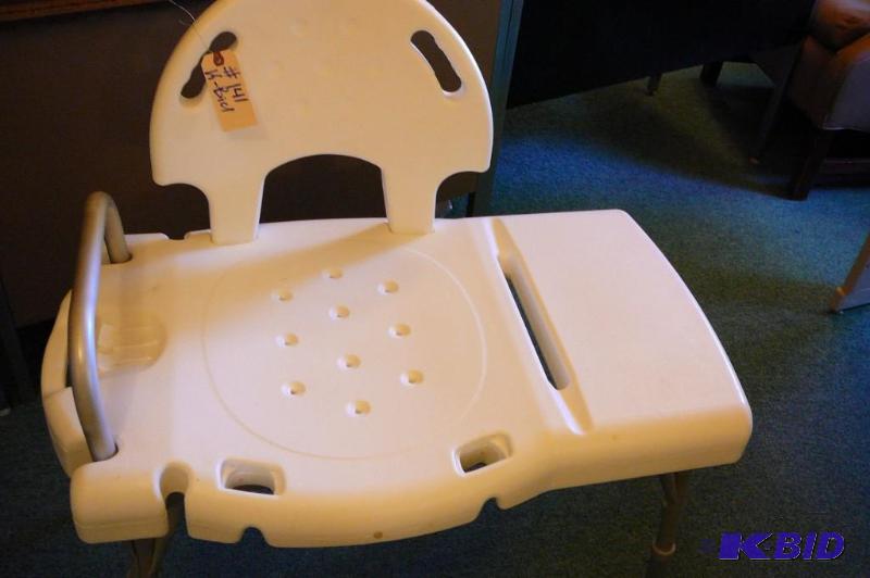 LIKE NEW SHOWER CHAIR Sold &quotas...