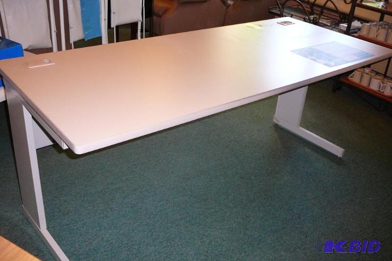 LARGE STEEL DESK 30&quotD X 72&quo...