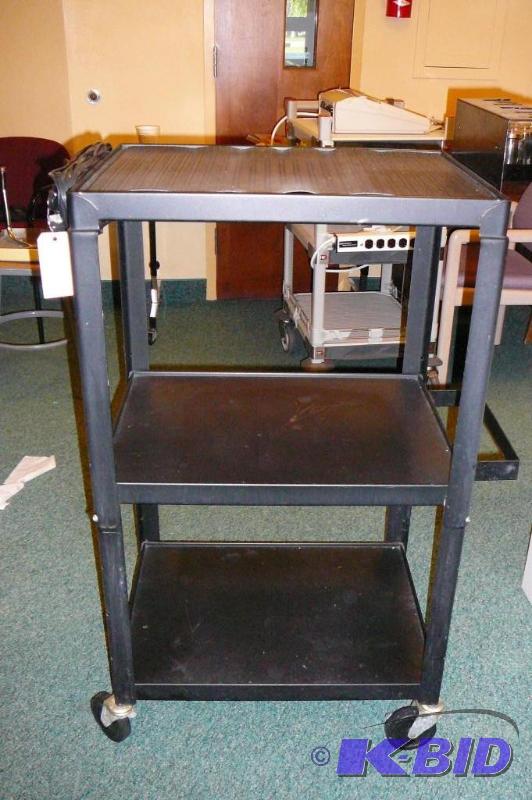 CART WITH CASTERS AND ELECTRIC STRI...