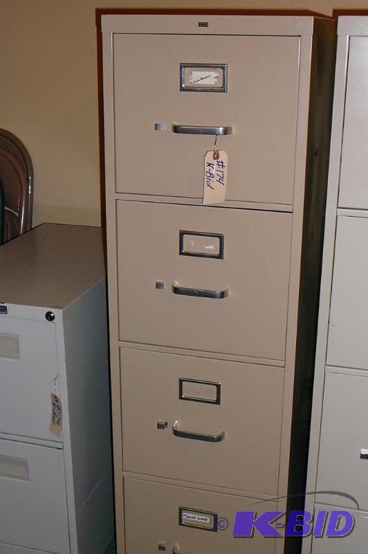 HON 4 DRAWER FILING CABINET Sold &q...