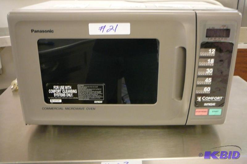 PANASONIC COMMERCIAL MICROWAVE OVEN...