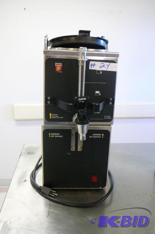 CURTIS COFFEE MAKER CLEAN WORKS NSF...