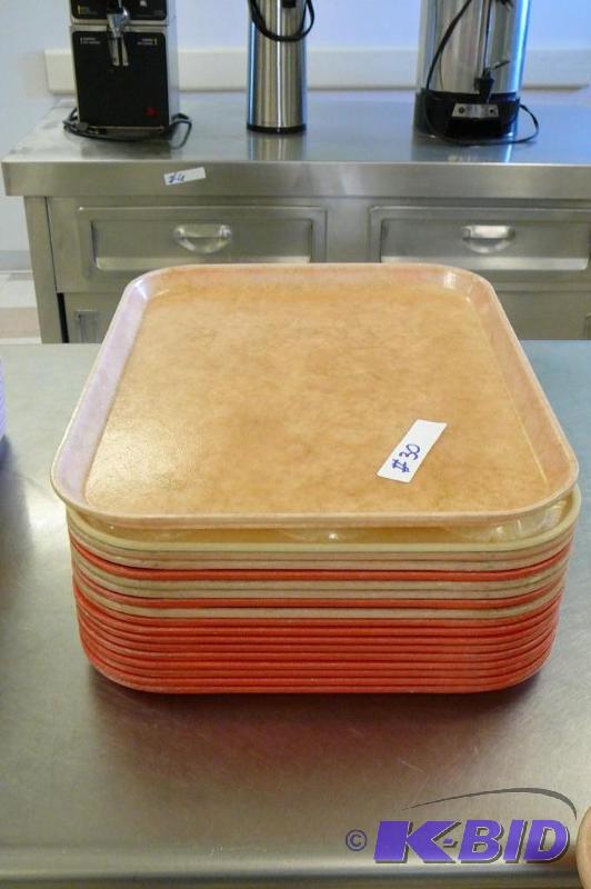 18 CAMTRAY&nbspFIBER GLASS SERVING...