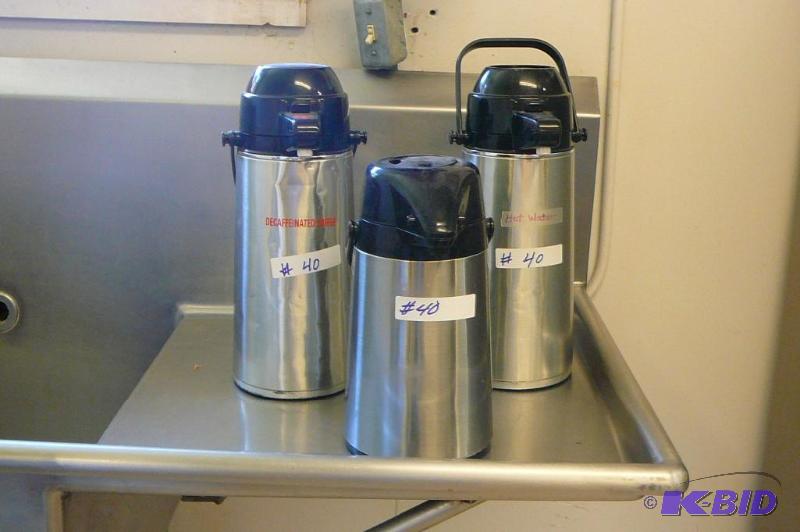 3 COMMERCIAL AIR POTS Sold &quotas...