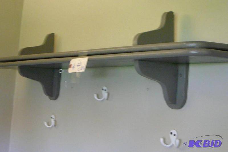 2 WOODEN SHELVES Sold &quotas is&q...