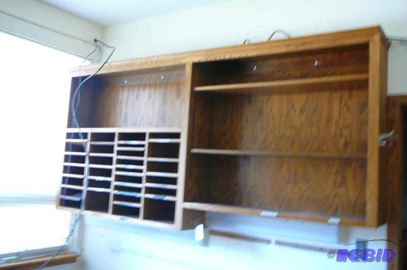 OAK CUPBOARD FOR FILING 98&quotL X...