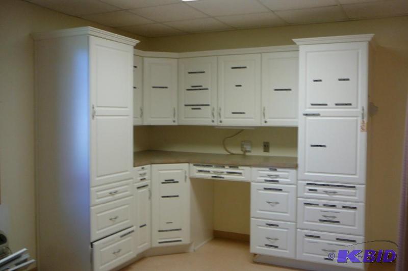 CORNER CUPBOARD SET WHITE UPPER AND...
