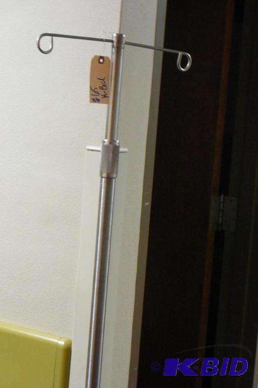 IV BAG STAND ON CASTERS Sold &quot...