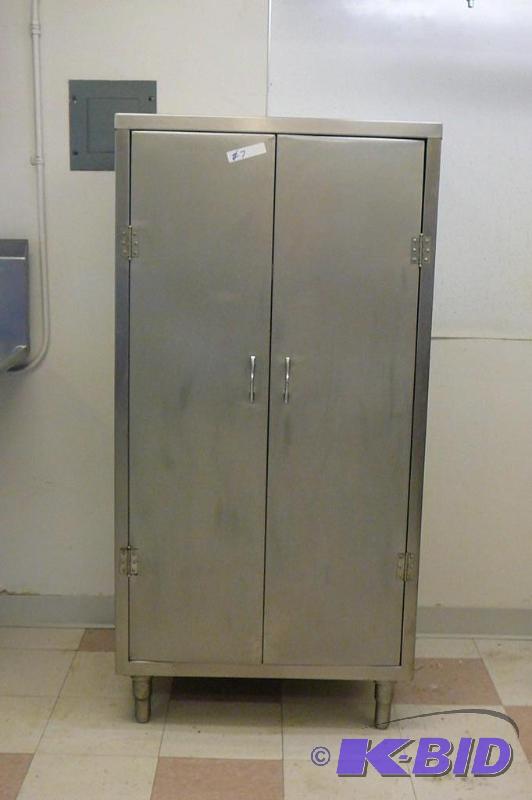 STAINLESS STEEL CUBOARD 30&quotW X...
