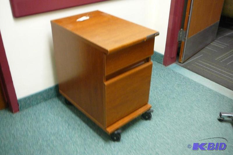 Wooden Filing cabinet with 2 drawer...