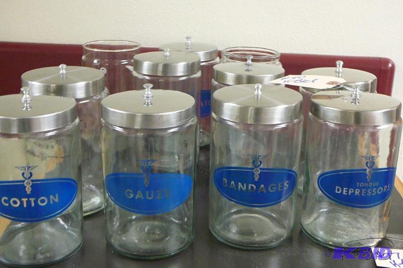 STORAGE JARS 12 count 7&quotH X 4&...