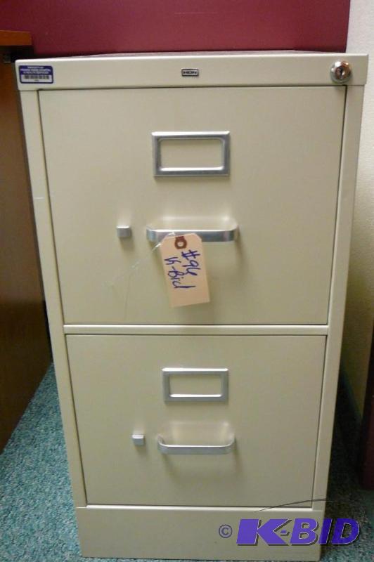 HON 2 DRAWER FILING CABINET Sold &q...