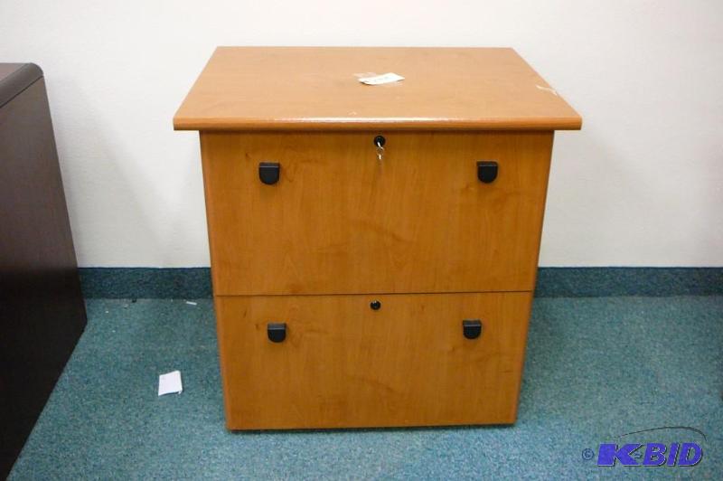 2 drawer letter size wooden file ca...