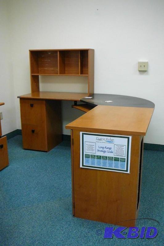L shape reception desk Sold &quota...