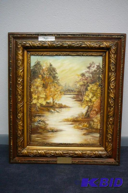 Fall painting by Linda Quist 25-12...