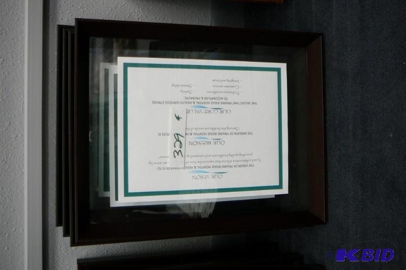 4 picture frames 12&quot x 15&quot...
