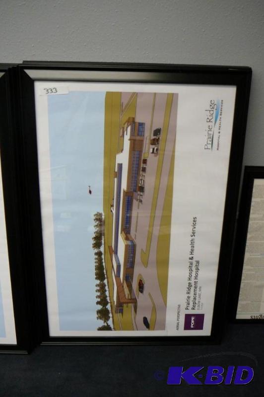 4 Poster frames 39&quot x 27&quot...