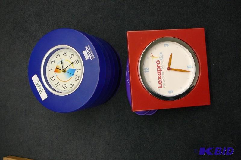 Clocks 8 Plastic Sold &quotas is&q...
