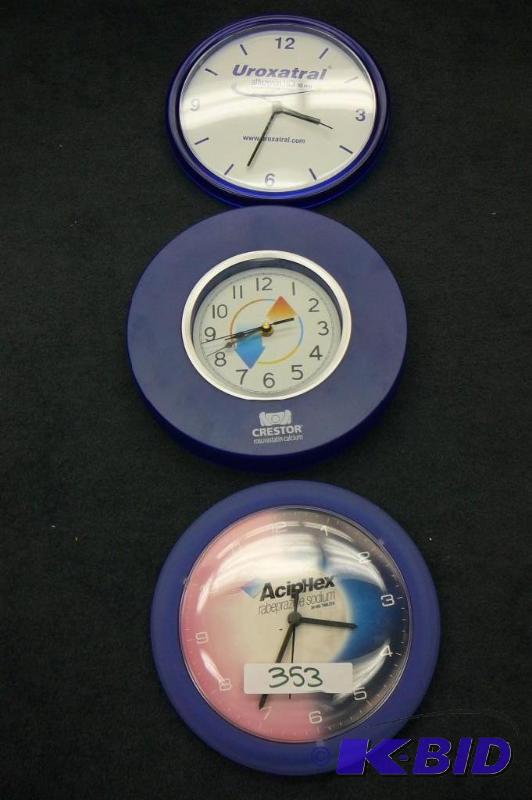 3 Clocks Sold &quotas is&quot, &q...
