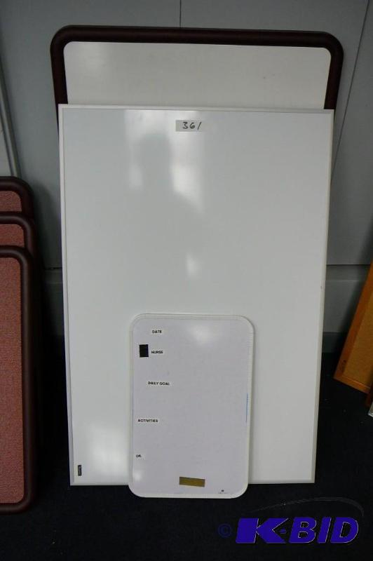 2 Large dry erase boards 34-12&quot...