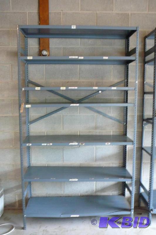 Steel rack 18x48x85 7 shelves  Can ...