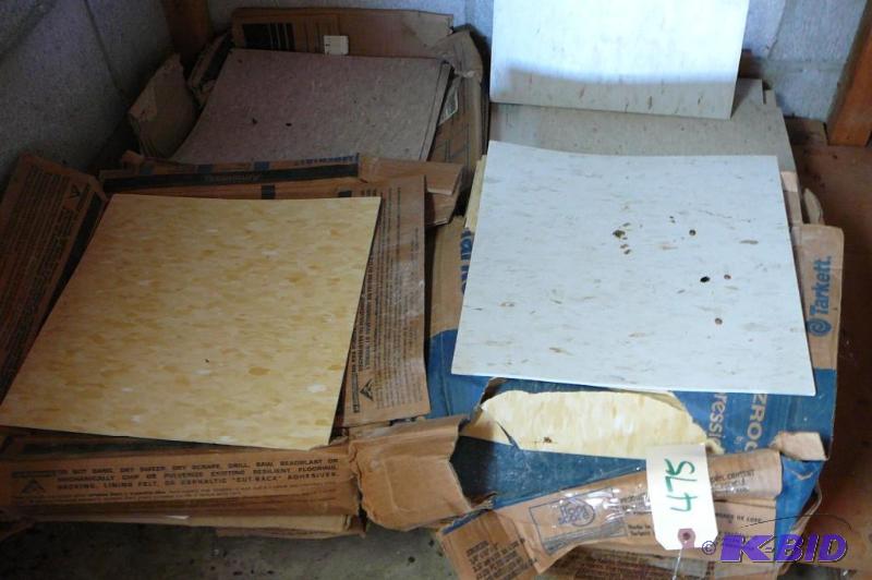 Misc Floor Tiles 6 partial boxes  C...