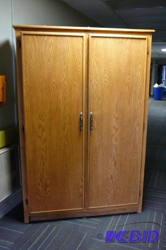 Oak Cabinet 49 12w X 12&quotd x 7...