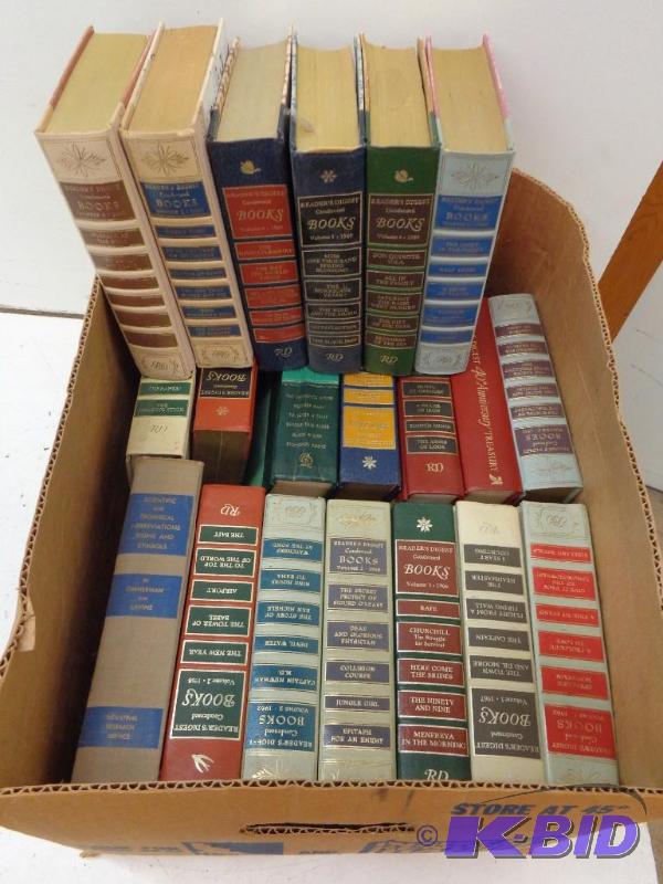 lot 23 image: Readers Digest Condensed Books 1969...